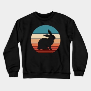 Rabbit Retro Sunset Crewneck Sweatshirt